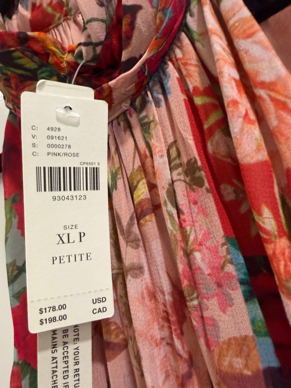Anthropologie Floral Halter Maxi Dress in Pink, Red & Blue - Picture 2 of 6
